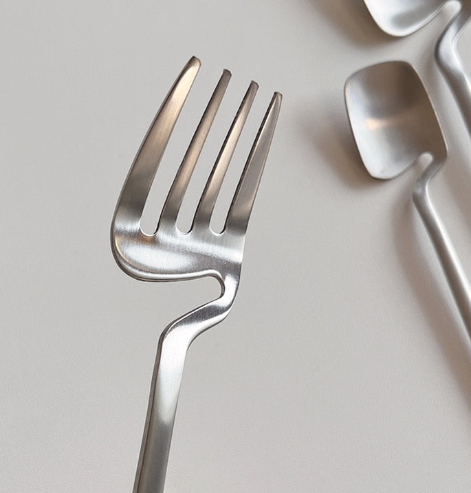Stainless Steel Fork Spoon and Knife Set Reusable Cutlery