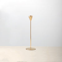 Swirl Metal Vintage Candle Holder Set