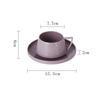 Sylvan Porcelain Cup & Saucer Set