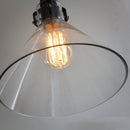 Tao Clear Glass Hanging LED Pendant Light