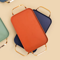 Solid Color Metal Tray
