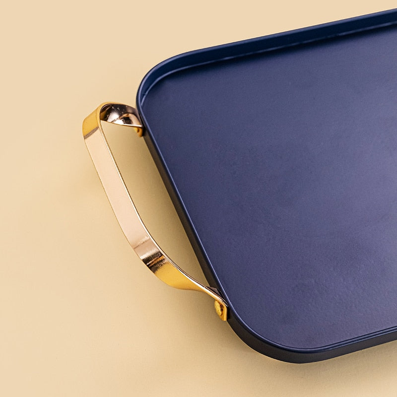 Solid Color Metal Tray