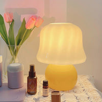 Modern Glass Led Lamp for Living Room Table Decoration