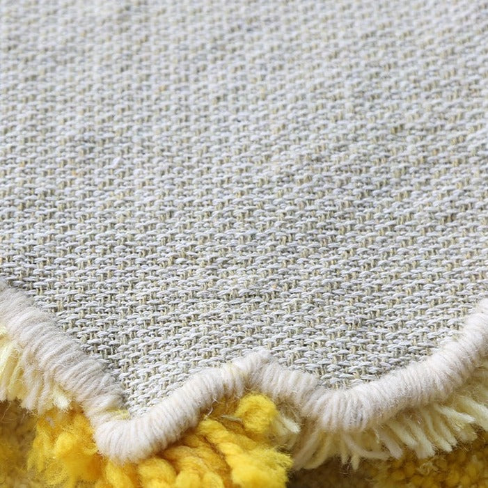 Tunis Organic Wool 3D Round Rug