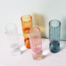 cylinder Color Stained Glass Tabletop Vase