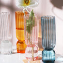 cylinder Color Stained Glass Tabletop Vase