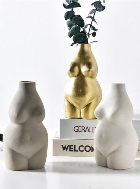 Venus Ceramic Porcelain Flower Vase Statue Ornament