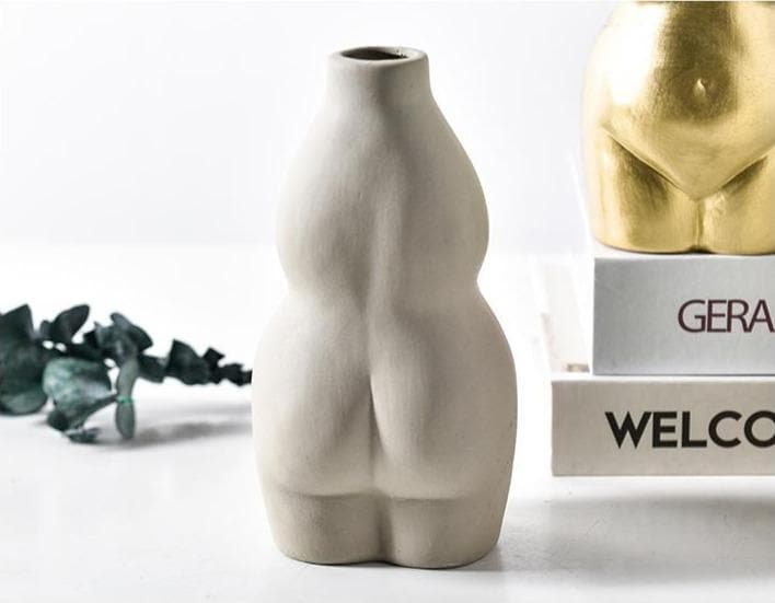 Venus Ceramic Porcelain Flower Vase Statue Ornament