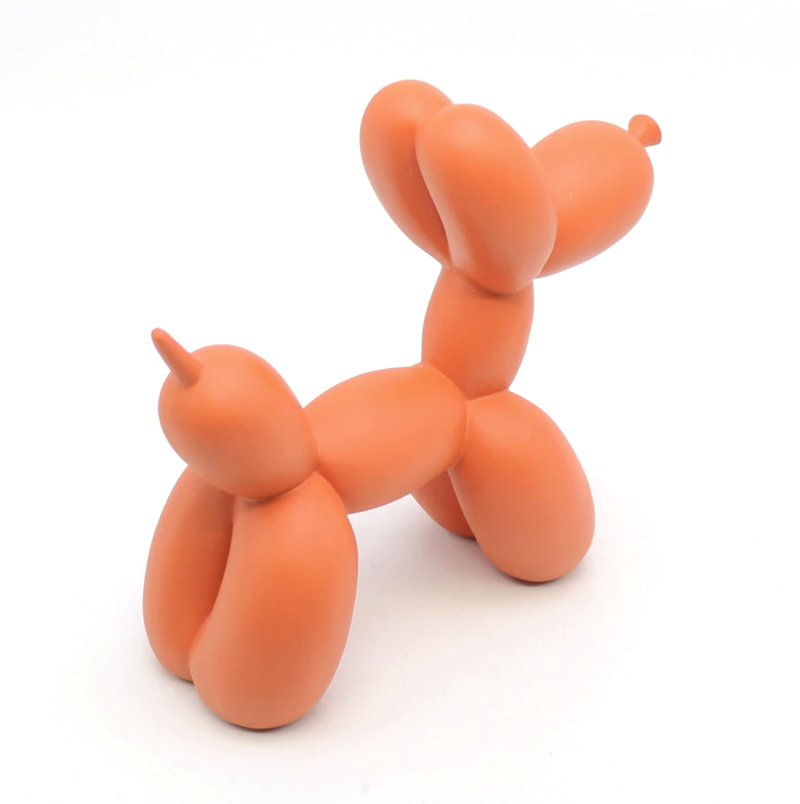 Vibrant Color Balloon Dog Sculpture