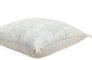 Vintage Blue Texture Pillow Cover with Tassles-Letifly Lights and Decor