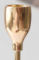 Vintage Colored Metal Candle Holder