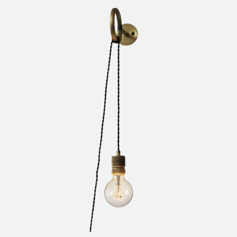 Ring Warm Light Copper Wall Lamp