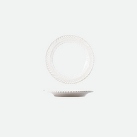 Vintage Leaf Design ceramic porcelain Dinnerware luxury high quality