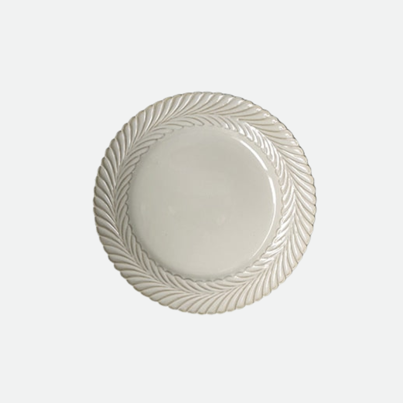 Vintage Leaf Design ceramic porcelain Dinnerware luxury high quality