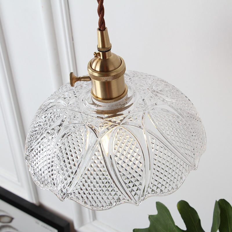 Vintage Petal Crystal Pendant Light Collection