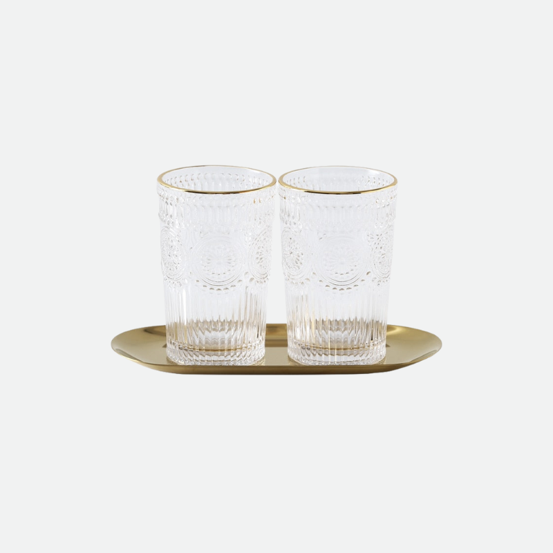 Glass Mug Bathroom Tooth Cup