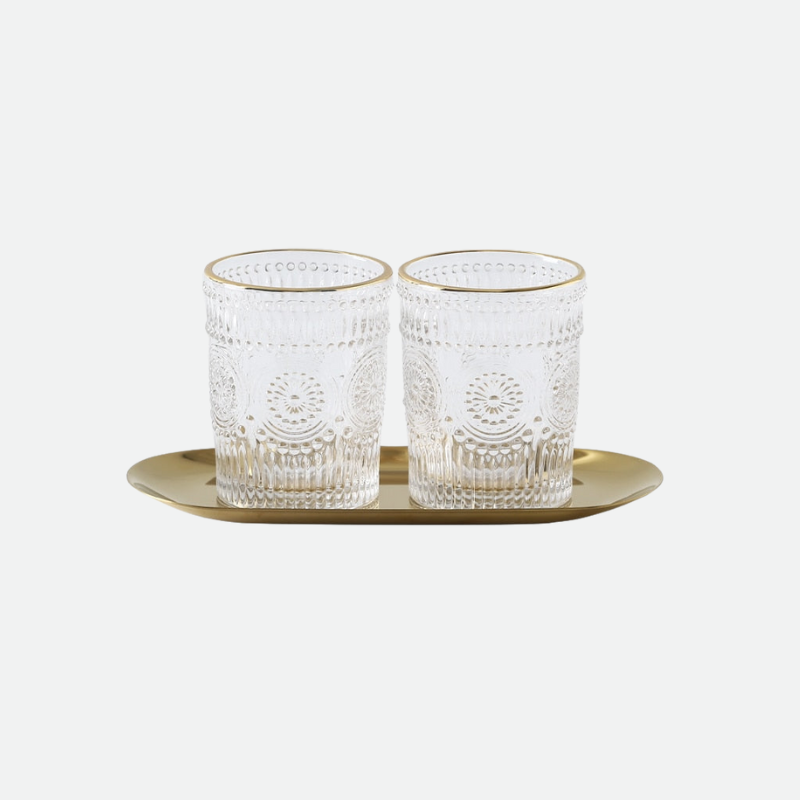 Glass Mug Bathroom Tooth Cup