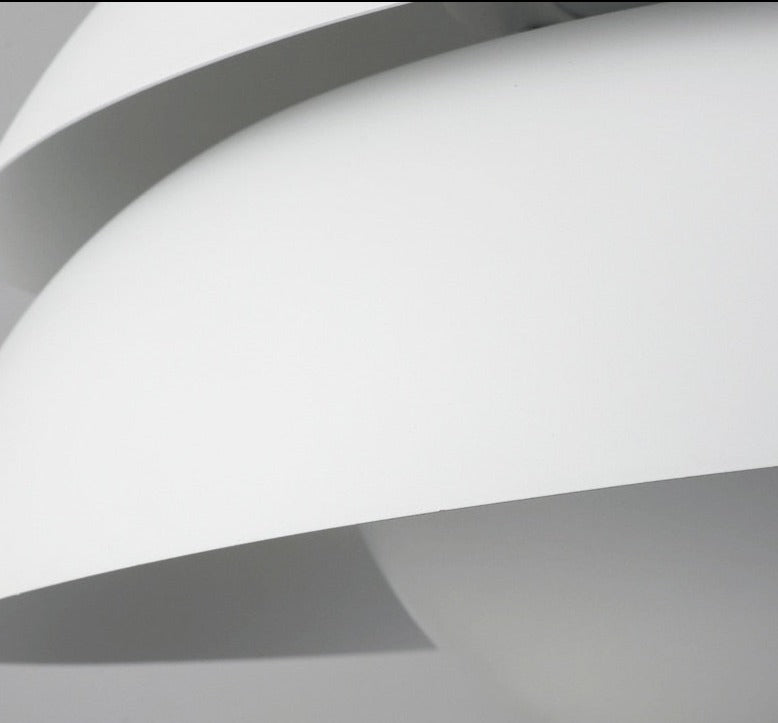 White Aluminum Minimalist Ceiling Lamps 