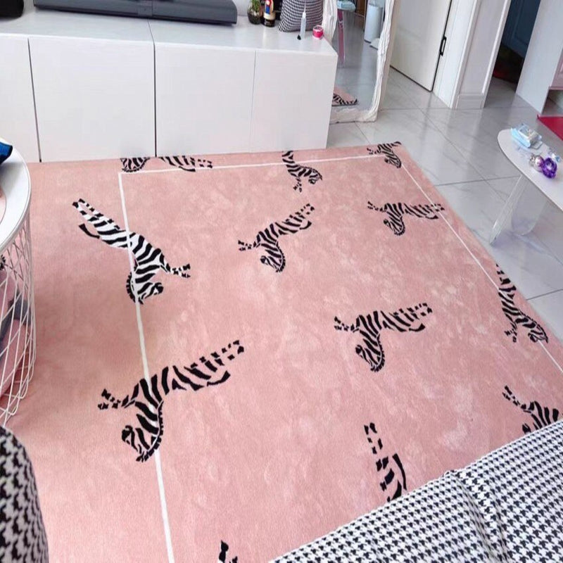 Zebra Pattern Rug