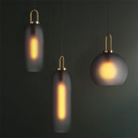 Glass Ball Hanging Lamp