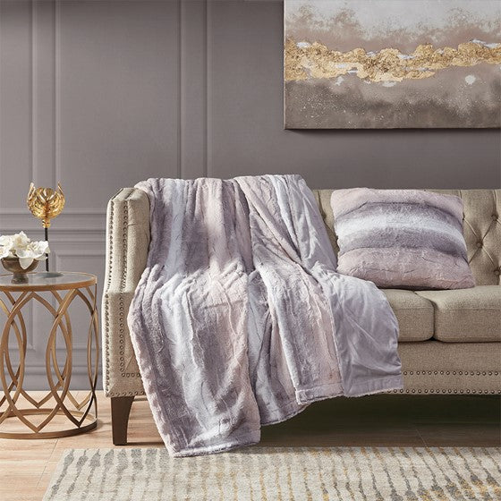 Zuri Faux Fur Square Pillow – Letifly Lights & Decor