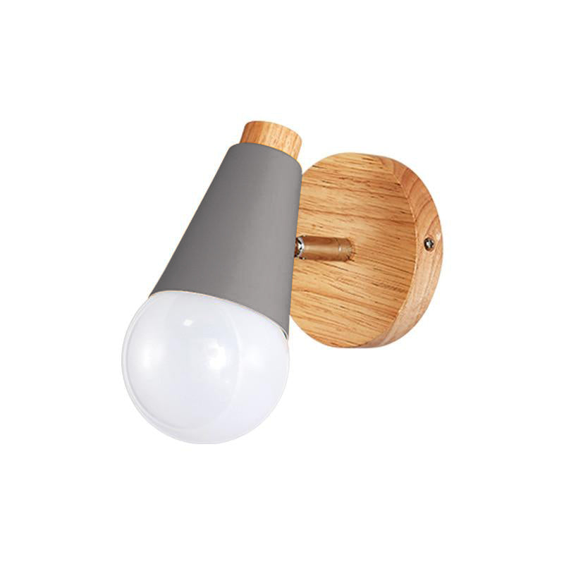 grey Cone Wall Sconce lamp