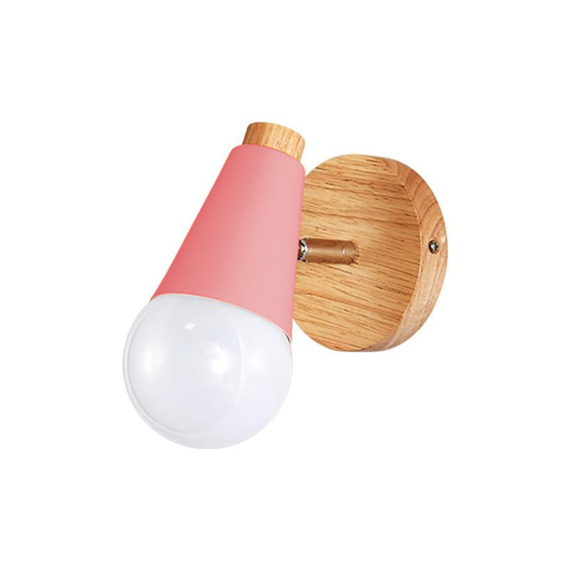 pink Cone Wall Sconce lamp