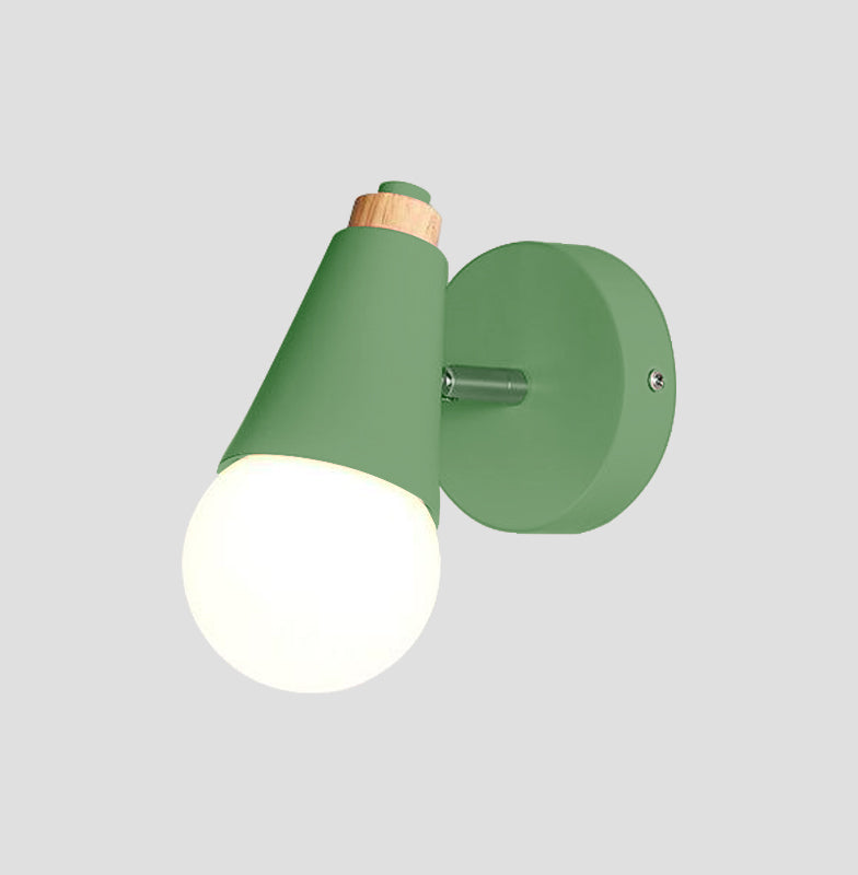 green Cone Wall Sconce lamp