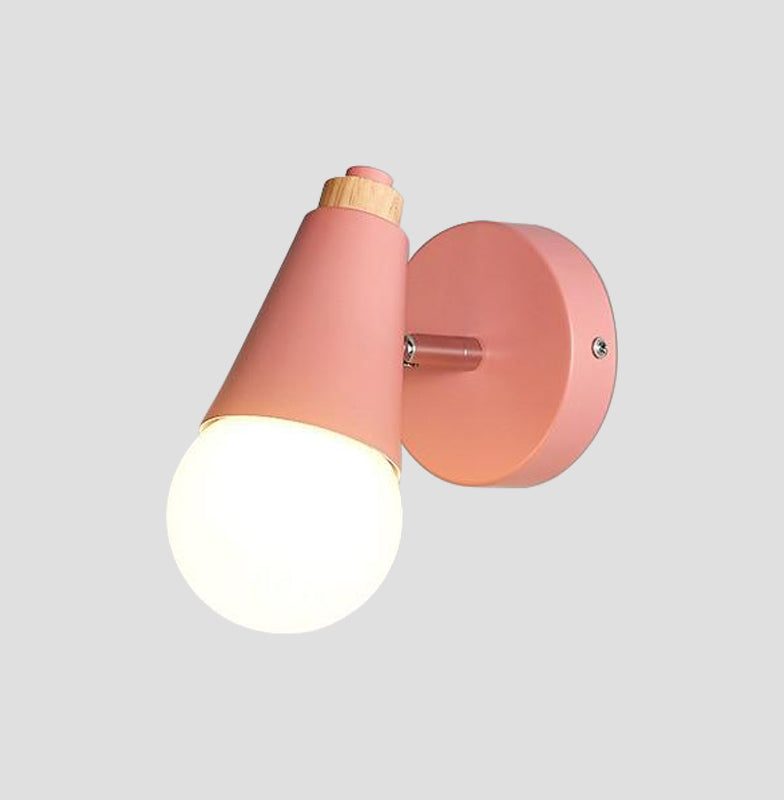 pink Cone Wall Sconce lamp