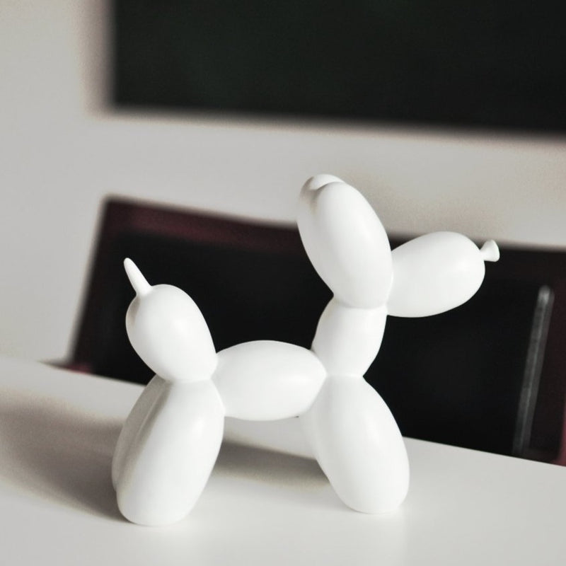 Balloon Dog Sculpture - Handcrafted Resin