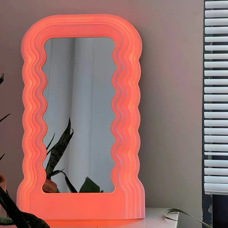 Shock Wave LED Multi-color Mirror Light