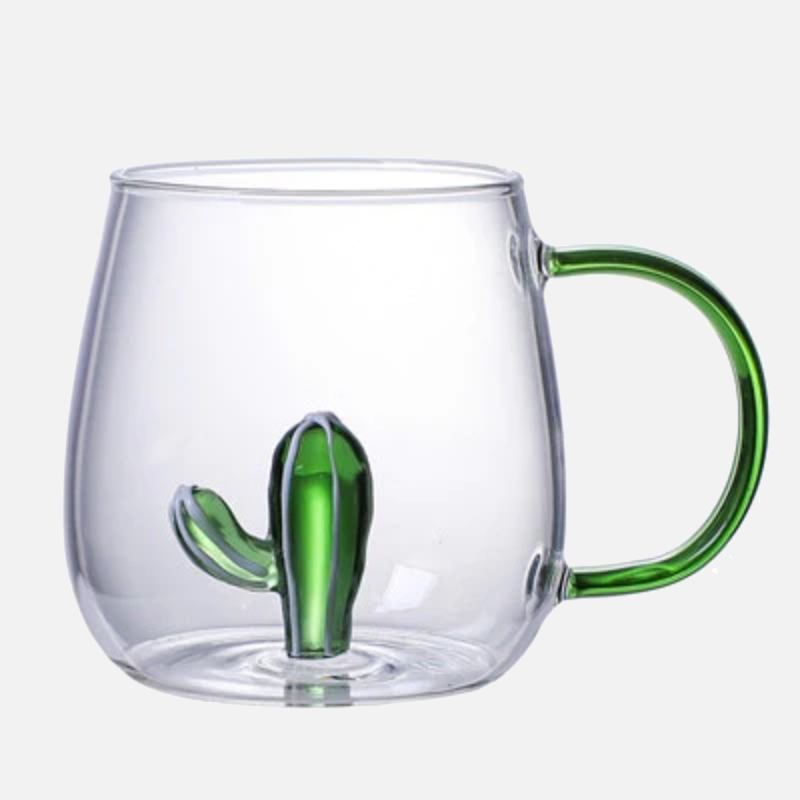 Farmland 3D Animal Glass Drinking Cups