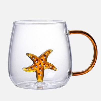 Premium Farmland 3D Animal Glass Drinking Cups for Sustainable