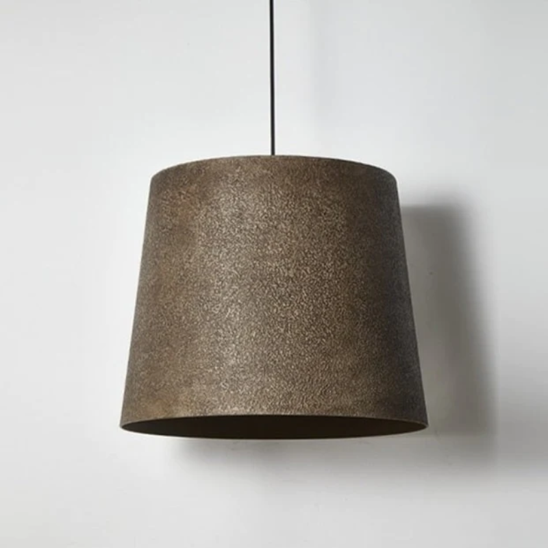 Flint Hammered Metal Pendant Lamp