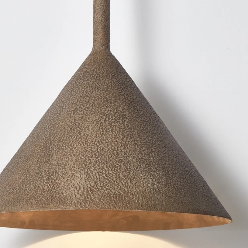 Flint Hammered Metal Pendant Lamp
