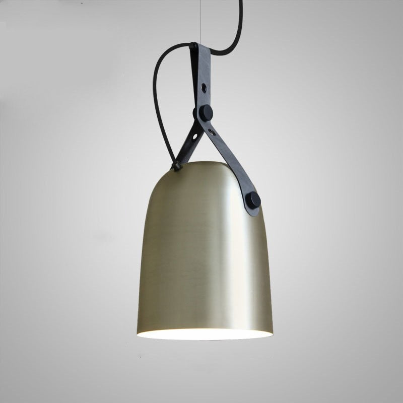 Sonoma Metal & Leather LED Pendant Light