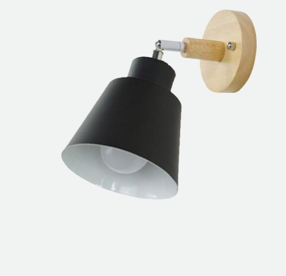 black wall sconce