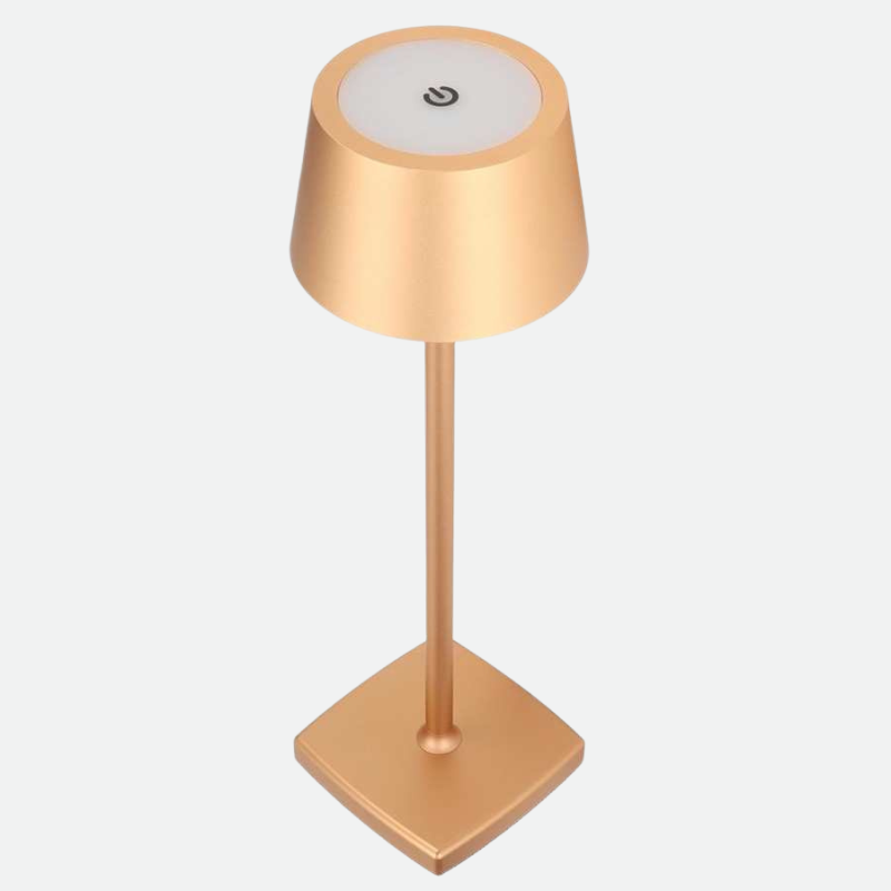 Neoz gold Waterproof Table Lamp with Rechargeable Batteries