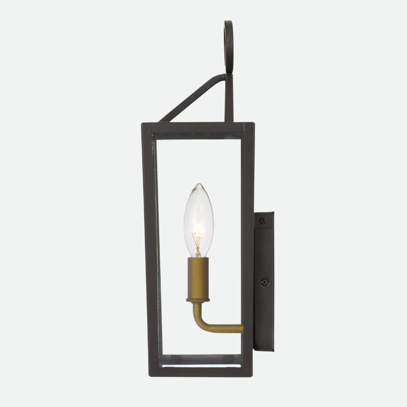 Brass Glass Tribal Modern Eclectic Minimalist Wall Lamp Waterproof Outdoor
