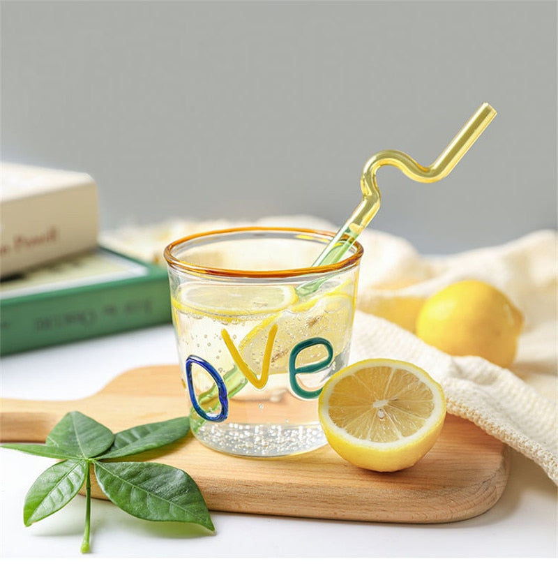 Miniature Lemon Water glasses