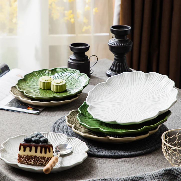 Multicolor Ceramic Plate Dinnerware