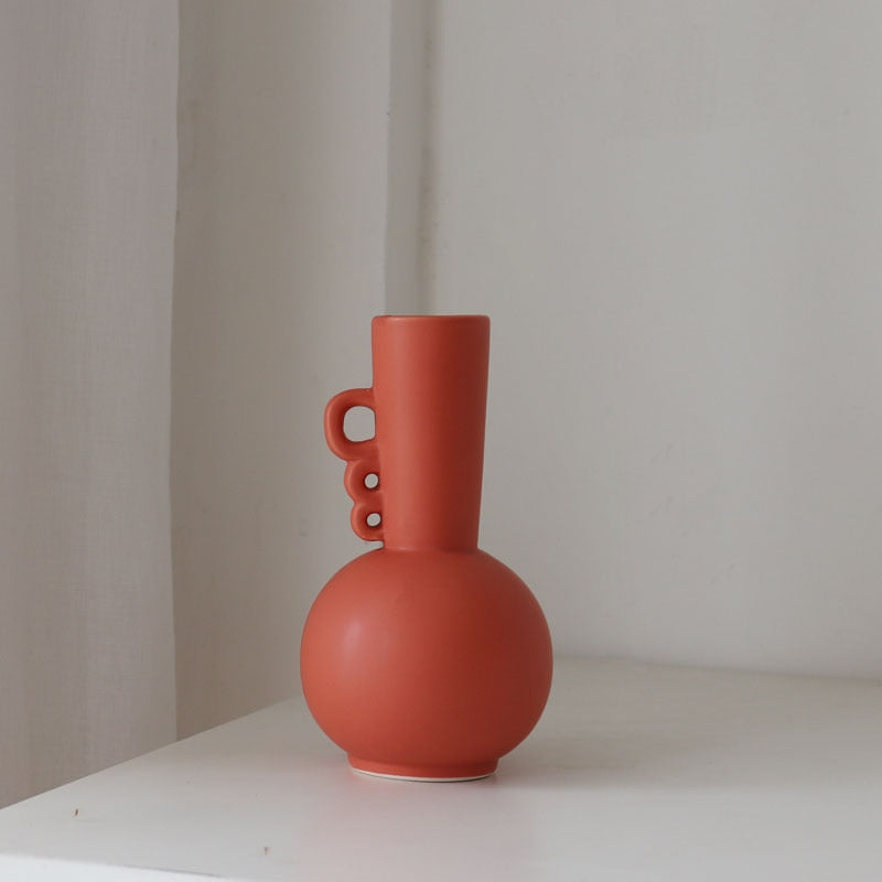 Coraline Organic Shape Ceramic Vase