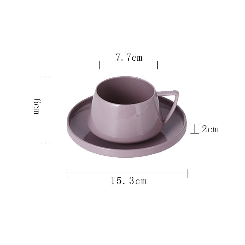 Sylvan Porcelain Cup & Saucer Set