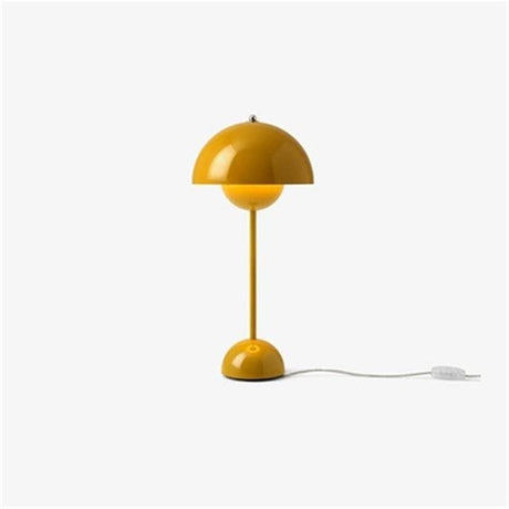 Yellow Flowerpot Lacquered Metal Lamp &tradition 