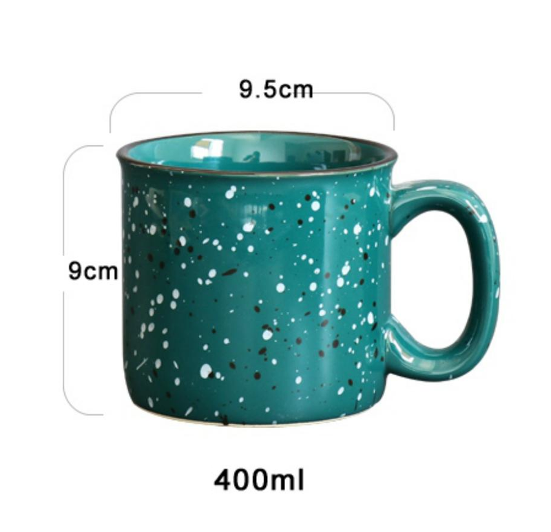 Splatter Ceramic Mugs
