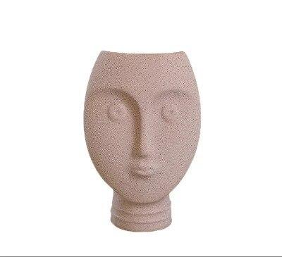 rose Face Ceramic Vase
