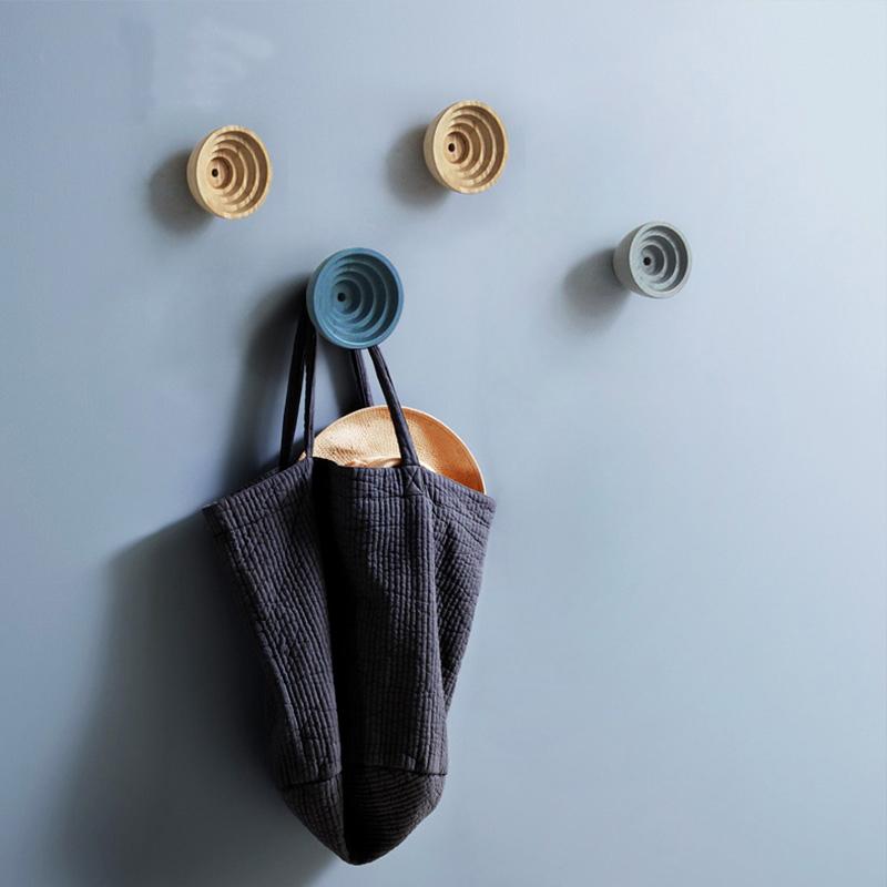 Scandinavian Wooden Wall Hangers and Decor for Room and Office