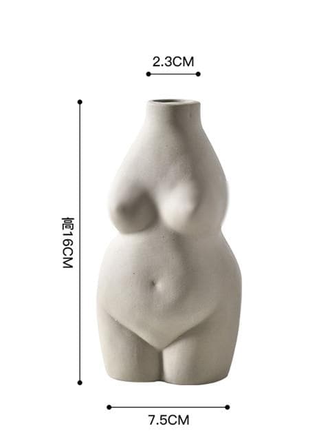 Venus Ceramic Porcelain Accent Vase