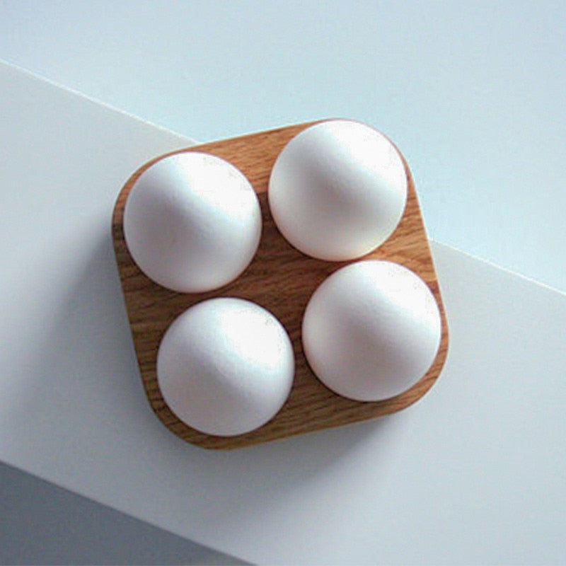square Wooden Egg holder