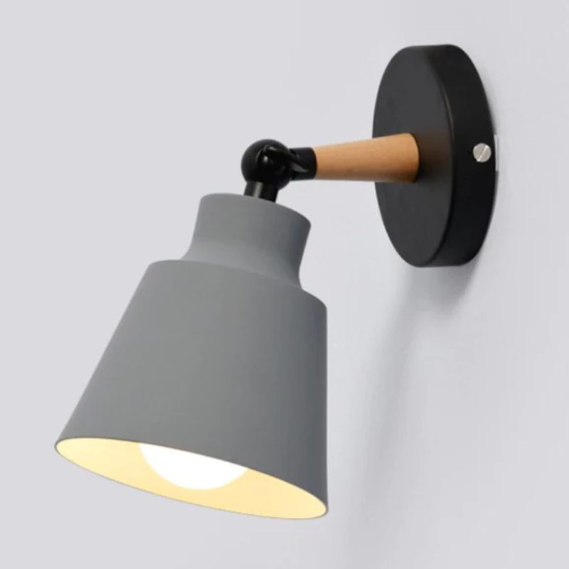 Wall Sconce black and grey